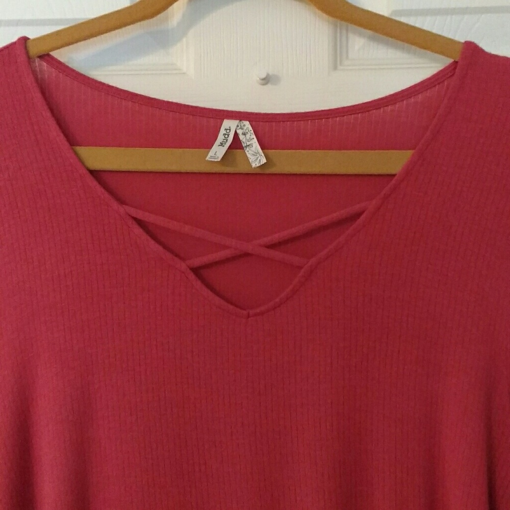 Mudd Ribbed Top - Picture 2 of 3